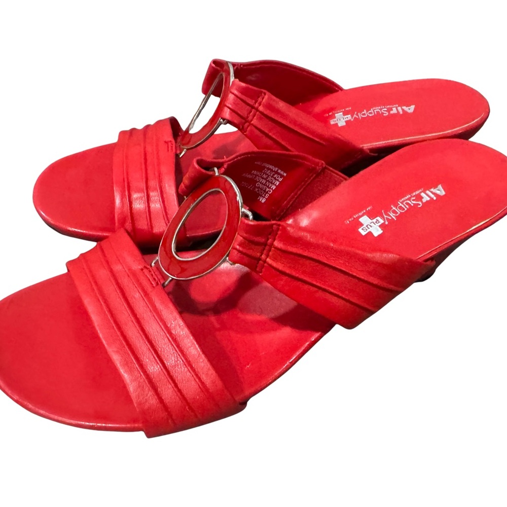 Air Supply Red Women's Sandals
